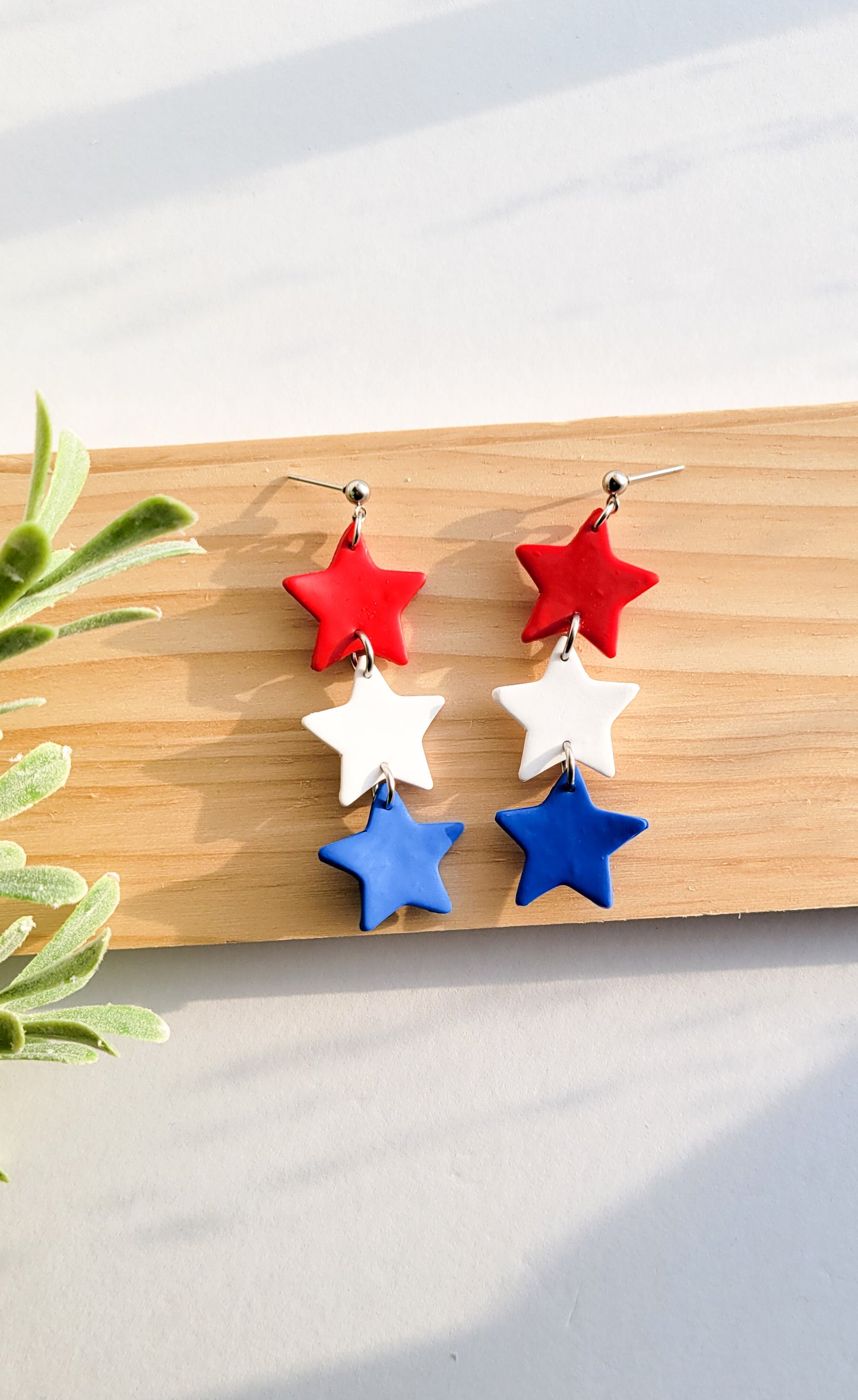 "Red White and Blue" Dangle