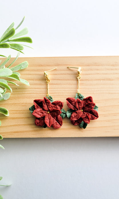 Poinsettia Dangle