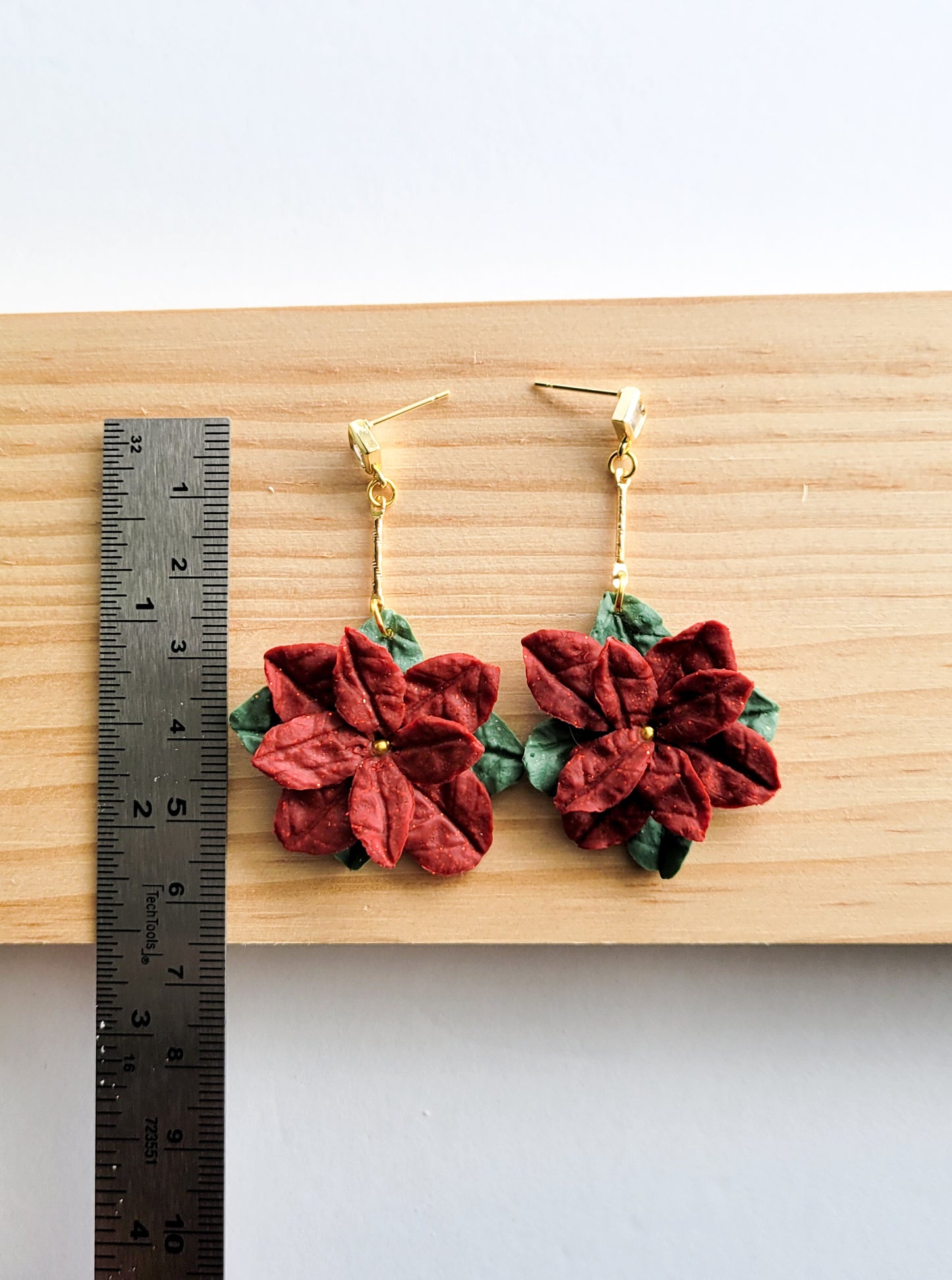 Poinsettia Dangle