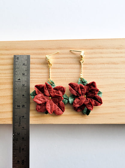 Poinsettia Dangle